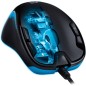Logitech Gaming Mouse G300s Optisk Kabling Sort Blå Logitech Gaming Mouse G300s Optisk Kabling Sort Blå